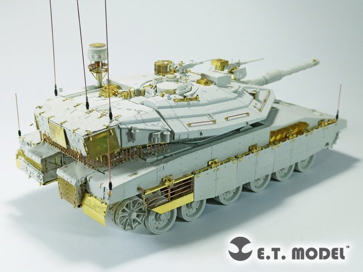 E.T. Model E35-299 Israel Merkava Mk.4/4 LIC MBT Basic For Meng 1/35 – immagine 4