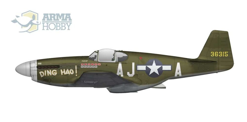 Arma Hobby 70067 P-51 B/C Mustang 1/72 – image 3