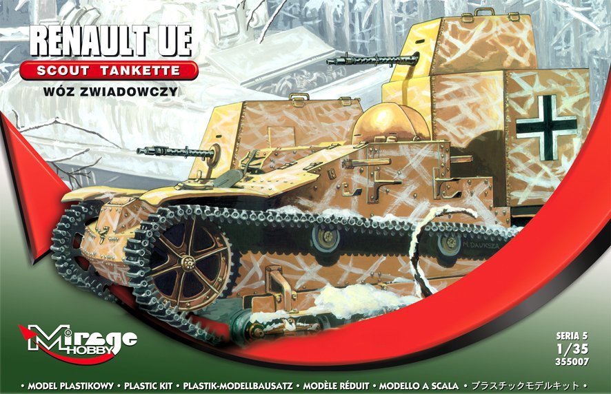 Mirage Hobby 355007 RENAULT UE Scout Car 1/35 