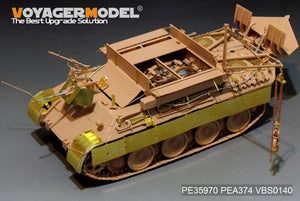Voyager Model PE35970 WWII German Bergepanther Ausf.A (Late type,Panther G tool holders) Basic For MENG SS-015 1/35 – immagine 7