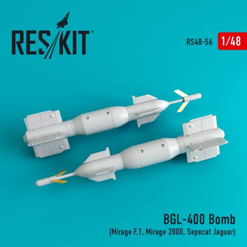 RESKIT RS48-0056 Bombe BGL-400 (2 pièces) 1/48
