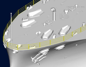 Trumpeter 03701 USS Arizona BB-39 1/200 – Bild 7