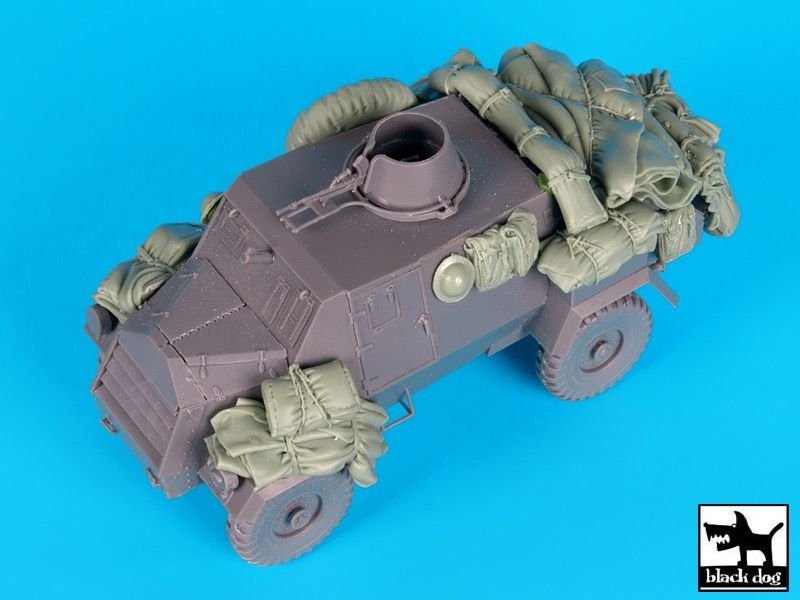 Black Dog T35165 Otter light reconnaissance car accessories set 1/35 – immagine 2