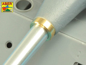 Aber 35L-231 10,5cm KwK L/70 barrel with double baffle muzzle brake for German Pz.Kpfw. VII Lowe 1/35 1/35 – zdjęcie 6