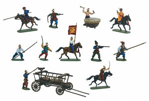 Zvezda 8064 Zaporozhian Cossacks XVI-XVIII A.D. 1/72 – Bild 3