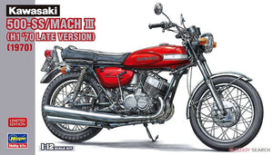 Hasegawa 21731 Kawasaki 500-SS/MACH III (H1 &amp;#39;70 Late Version) (1970) 1/12