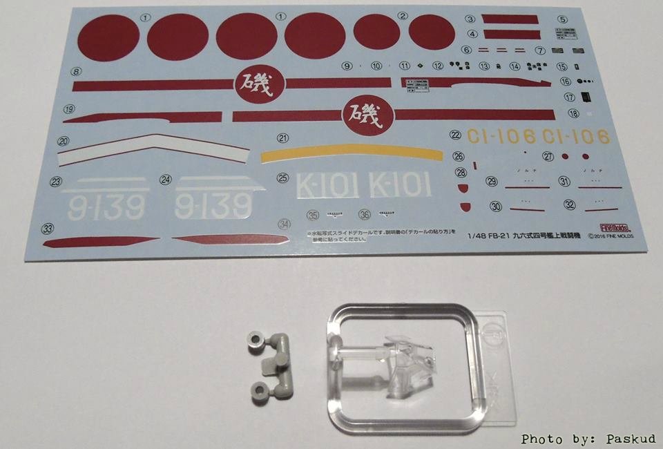 Fine Molds FB21 IJN A5M4 Type 96 Claude 1/48 – Bild 5