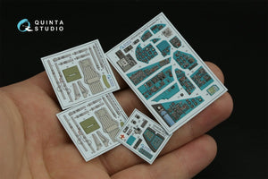 Quinta Studio QD48356 Mi-24D 3D-Printed &amp;amp; colored Interior on decal paper (Trumpeter) 1/48 – image 5