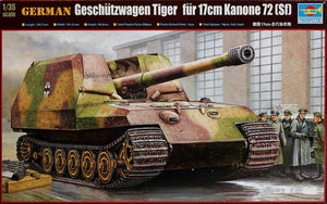Trumpeter 00378 German Geschutzwagen Tiger fur 17cm K72 1/35