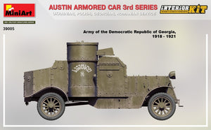 MiniArt 39005 AUSTIN ARMORED CAR 3rd SERIES: UKRAINIAN, POLISH, GEORGIAN, ROMANIAN SERVICE. INTERIOR KIT 1/35 – immagine 7
