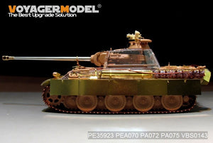 Maquette Voyager PE35923 Panther G allemand de la Seconde Guerre mondiale, version de base pour RMF 5016 au 1/35 – image 18