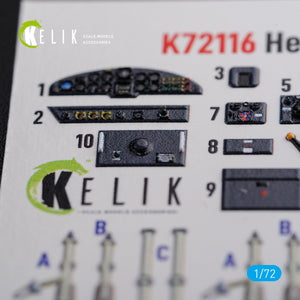 KELIK K72116 He-111 H6 interior 3D decals for Airfix kit 1/72 – Bild 8