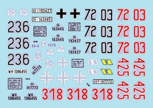 Star Decals 35-C1370 SdKfz 250 neu 1 SdKfz 250/1 and SdKfz 250/3 on the West Front 1/35 – immagine 2