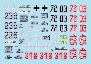 Star Decals 35-C1370 SdKfz 250 neu 1 SdKfz 250/1 and SdKfz 250/3 on the West Front 1/35 – immagine 2