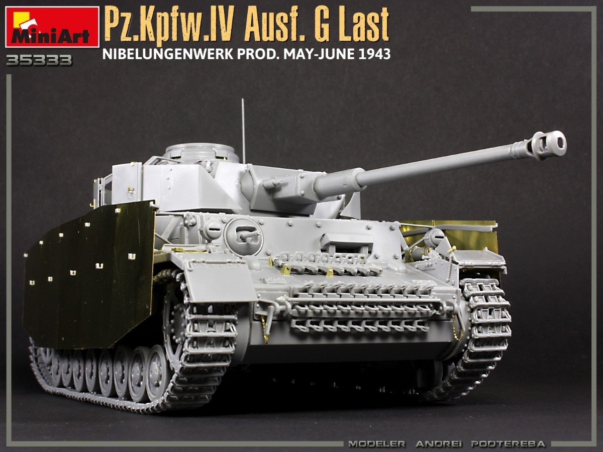 MiniArt 35333 Pz.Kpfw.IV Ausf. G Last/Ausf. H Early. NIBELUNGENWERK PROD. MAY-JUNE 1943. 2 IN 1 INTERIOR KIT 1/35 – Bild 6