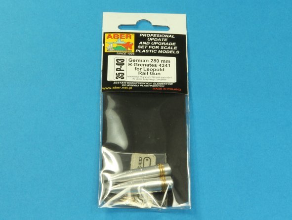 Aber 35P-03 Grenades R allemandes de 280 mm 4341 pour canon à rails Leopold – image 3