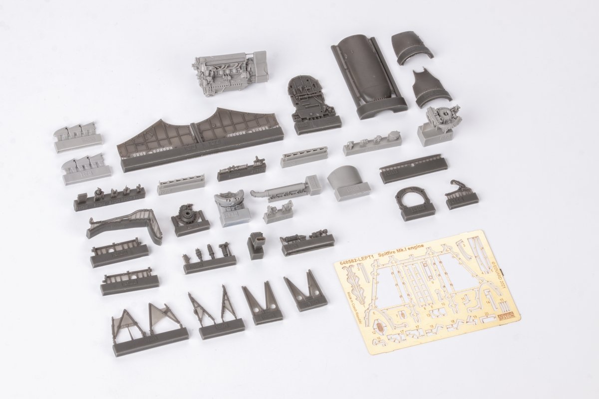 Moteur Spitfire Mk. I Eduard 648582 pour maquette Eduard au 1/48 – image 5