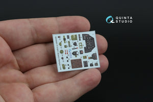 Quinta Studio QD48481 P-51B/C (Early) 3D-Printed coloured Interior on decal paper (Tamiya) 1/48 – Bild 7