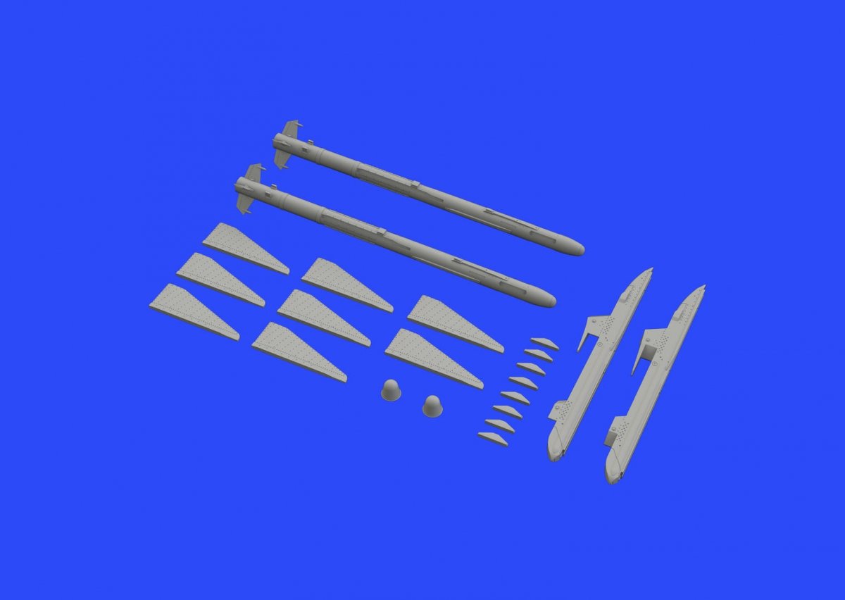 Eduard 648433 R-23T missiles for MiG-23 EDUARD, TRUMPETER 1/48 – image 3
