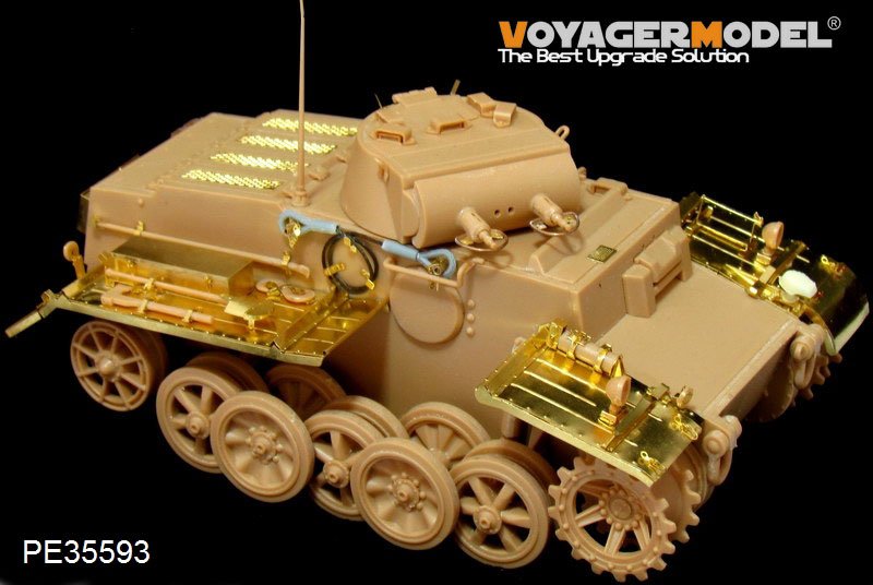 Voyager Model PE35593 WWII German Pz.Kpfw.I Ausf.F (Late version) FOR HOBBYBOSS 83805 1/35 – immagine 3