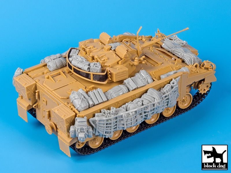 Black Dog T35112 British Warrior MCV accessories set 1/35 – image 2