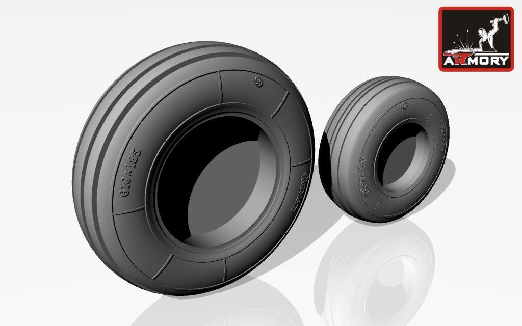 Armory Models AW48019 AERO L-39 Albatros wheels 1/48 – Bild 4