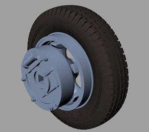 Panzer Art RE35-518 Renault AHN road wheels (Fulda) 1/35 – Bild 2