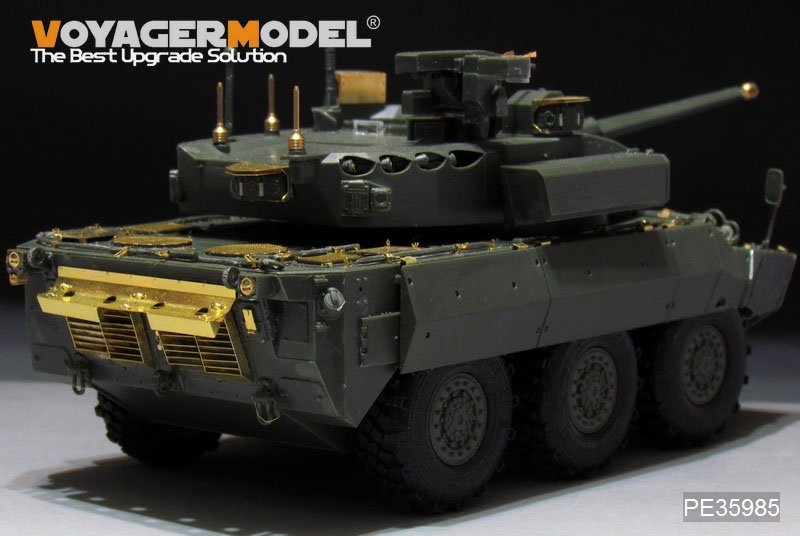 Voyager Model PE35985 Modern French AMX-10RCR T-40M IFV Basic For TigerModel 4665 1/35 – Bild 5