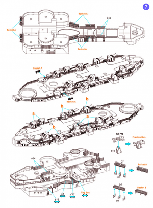 Very Fire VF700009 USS Missouri BB-63 Detail Up Set for VeryFire 1/700 – Bild 8