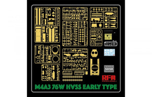 Rye Field Model 5058 M4A3 76W HVSS EARLY TYPE 1/35 – immagine 3