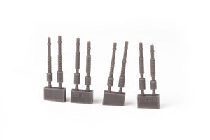 Eduard 632210 Hurricane Mk.IIc gun barrels for REVELL 1/32