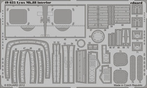 Eduard 49625 Lynx Mk.88 interior SA 1/48 (Airfix)