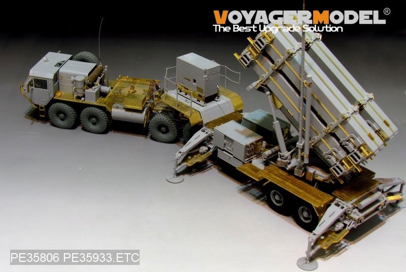 Voyager Model PE35933 Modern U.S. MIM-104F Patriot SAM System PAC-3 Basic For TRUMPETER 01040 1/35 – immagine 17
