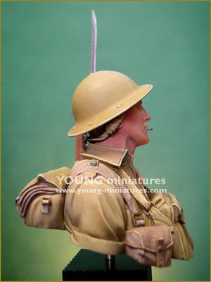 Young Miniatures YM1859 Soldat britannique Bataille d&amp;#39;El Alamein 1942 1/10  – image 5
