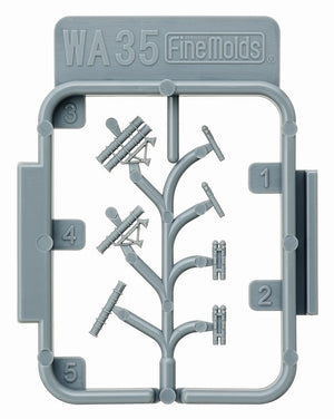 Fine Molds WA35 Anti-Ship Missile &amp;amp; Surface Vessel Torpedo Tubes for Modern Ships 1/700 – Bild 2