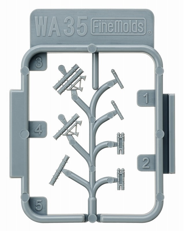 Fine Molds WA35 Anti-Ship Missile &amp;amp; Surface Vessel Torpedo Tubes for Modern Ships 1/700 – Bild 2