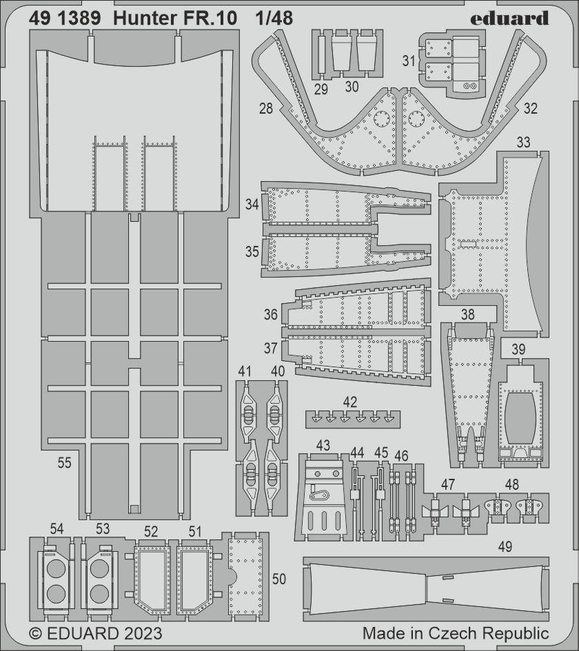 Eduard BIG49392 Hunter FR.10 AIRFIX 1/48 – image 2