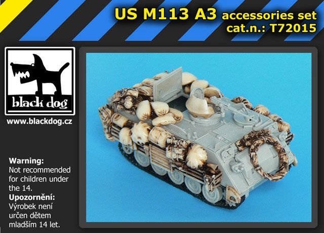 Black Dog T72015 USM113 A3 pour Trumpeter 1/72