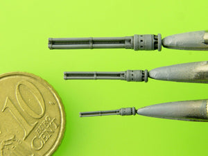 Master AM-48-126 Mi-24 (Hind D/E) - JakB-12.7 machine gun barrel and DUAS probe (metal and resin parts) 1/48 – Bild 12