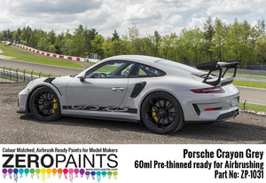 Zero Paints ZP-1031CRAYON Porsche 911 GT3 RS Crayon Grey Paint 60ml