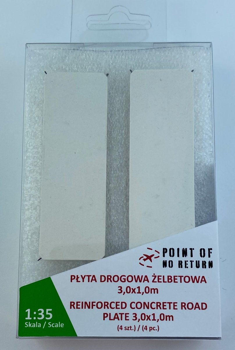 Point of no Return 3522021 Płyta drogowa żelbetowa 3.0x1.0m 1/35 – zdjęcie 2