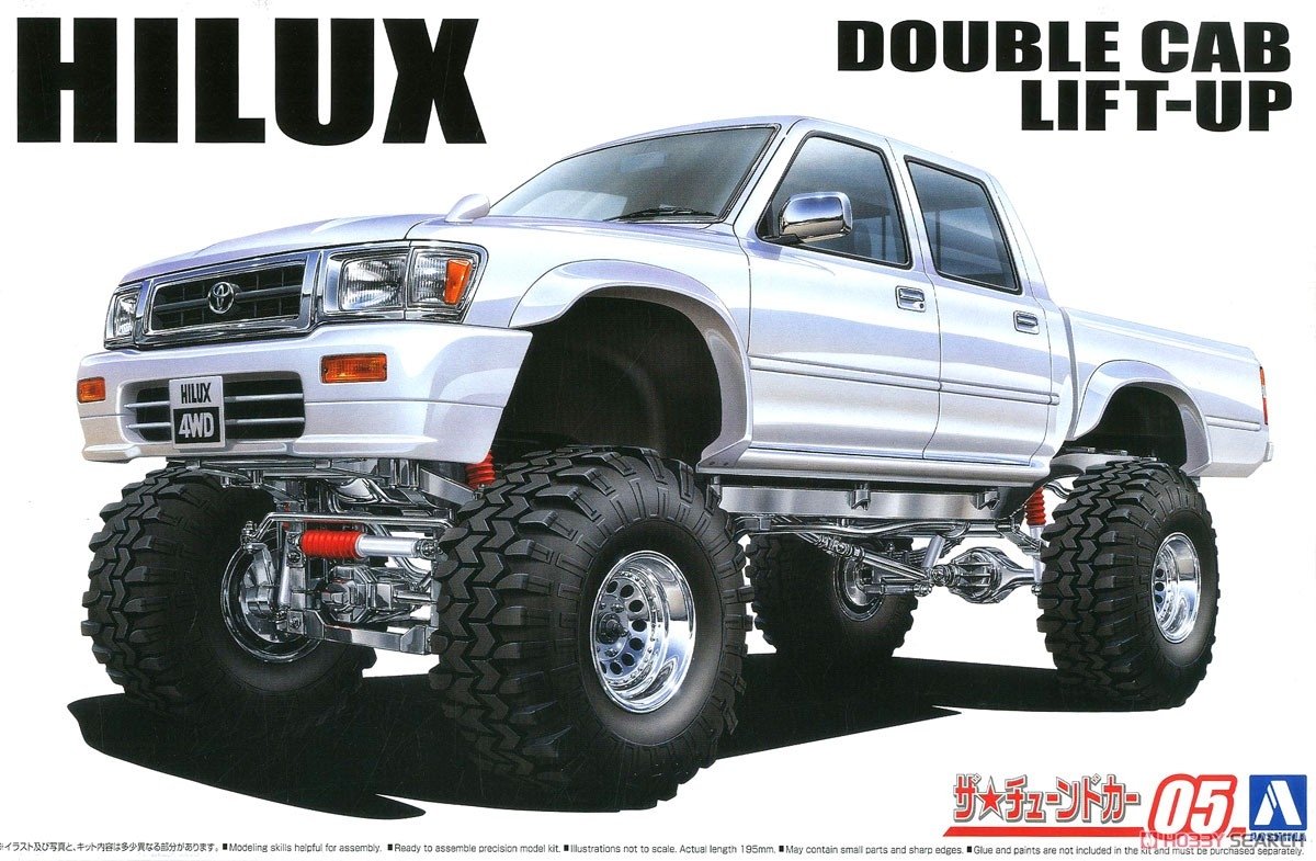 Aoshima 06131 Hilux Pickup Double Toyota 94 1/24 