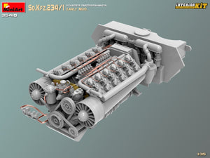 MiniArt 35410 Sd.Kfz.234/1 Schwerer Panzerspahwagen. EARLY MOD. INTERIOR KIT 1/35 – imagen 7