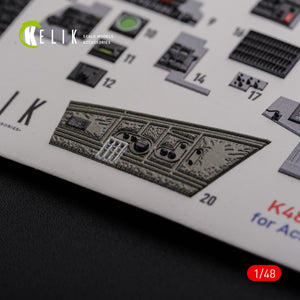 KELIK K48089 F-4J &amp;quot;Phantom II&amp;quot; interior 3D decals for Academy kit 1/48 – Bild 8