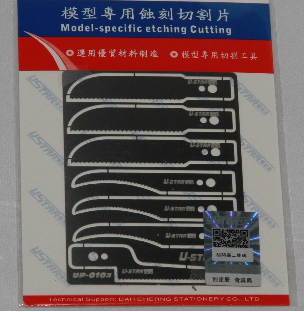 Lames de scie U-Star UA-80103 pour travaux manuels
