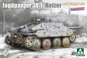 Takom 2172X Jagdpanzer 38(t) Hetzer Production tardive Édition limitée 1/35