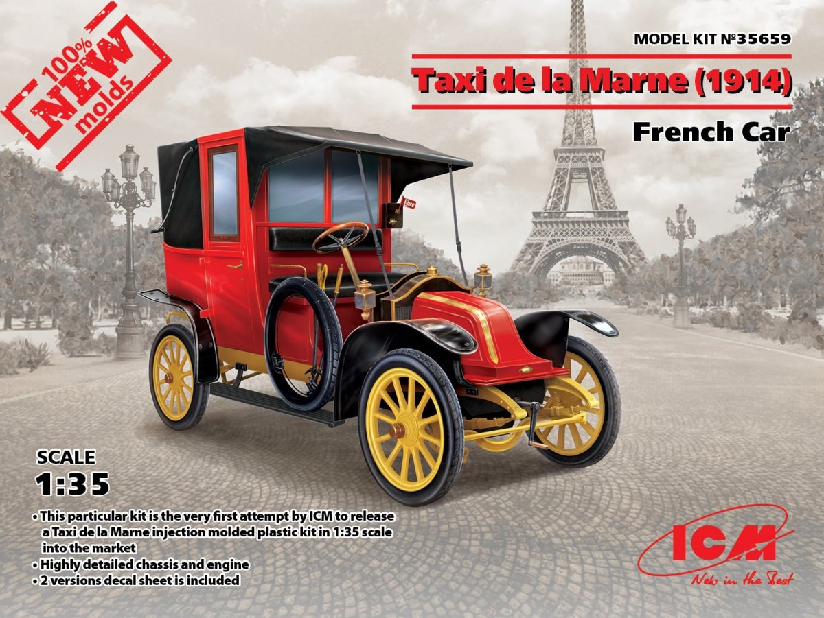 ICM 35659 Taxi de la Marne (1914), Voiture française (1/35)