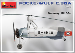 MiniArt 41018 FOCKE-WULF FW C.30A HEUSCHRECKE. LATE PROD 1/35 – immagine 7