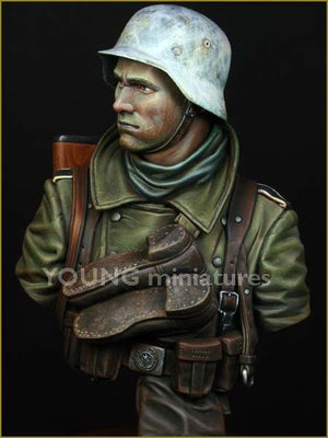 Young Miniatures YM1825 Infanterie allemande Front russe Seconde Guerre mondiale 1/10  – image 7