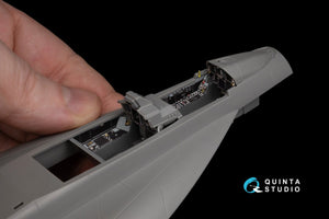Quinta Studio QD48243 F/A-18F late / EA-18G 3D-Printed &amp;amp; coloured Interior on decal paper ( Meng ) 1/48 – imagen 6